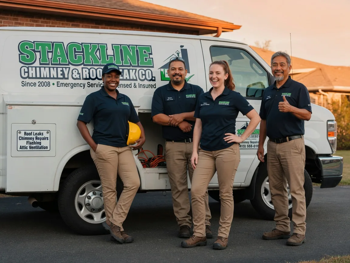 Chimney flashing repair company in Nelsonville, WI